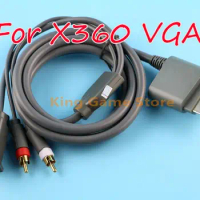 1pc For Xbox360 1.8 m HD VGA AV Cable With Optical Output For Xbox 360 Game Console HD VGA Audio/Video Cable