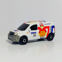 DIECAST SKALA 1/64 MINIATUR MOBIL VAN EKSPEDISI JNE EXPRESS DELIVERY