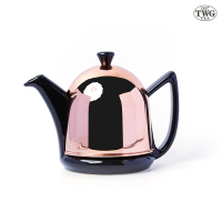 【TWG Tea】玫瑰穹頂之耀系列茶壺(黑色/600ml)