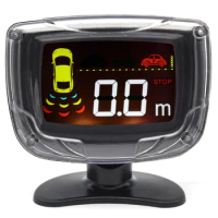 Ouchuangbo car LCD Parking Sensor Radar Monitor System 8 Sensor Reverse Assistance Auto Parktronic