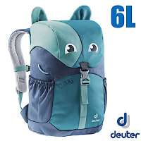 德國 Deuter Kikki 6L 可愛動物造型 輕量透氣兒童背包_藍/深藍