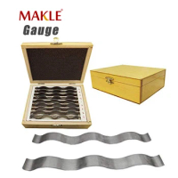 MAKLE Stainless steel Metric/British system Stainless steel Wavy Parallels Iron Machine tool accessories For adjustment