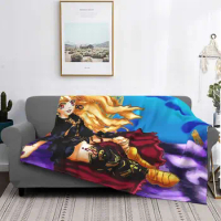 Fate Grand Order Ereshikgal Blanket Fate Grand Order Shielder Card Game Fleece Warm Throw Blankets For home Plush Thin Quilt