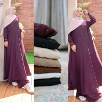 Setelan Tunik + Kulot Celinda series premium by Azevi sist Marevi fashion muslim