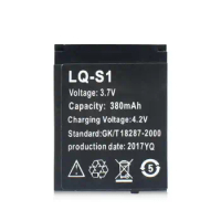 Smart Watch Battery LQ-S1 3.7V 380mAh lithium Rechargeable Battery For Smart Watch QW09 DZ09 W8 Universal Watch Battery