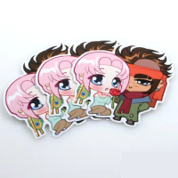 UV Protected Color Kiss Die Cut China Pvc Children Gift Vinyl Custom Stickers ---PX9020