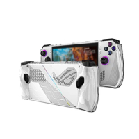 For Asus ROG Ally Case Game Console Clear Silicone Protective Shell Back Cover Ergonomic Skin Sleeve Game Accessories