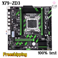 For HUANANZHI X79-ZD3 Motherboard 128GB M.2 SATA3.0 LGA 2011 DDR3 Micro ATX X79 Mainboard 100% Tested Fully Work