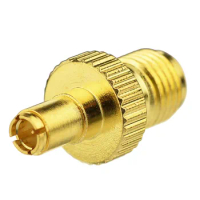 Superbat Gold-plated SMA Female to S-197(TS9) Male Adapter Straight Connector for USB 4G LTE Modem Router