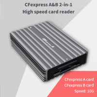 เครื่องอ่านการ์ด CFexpress A + b, 2in1, 10Gbps, USB3.2 Gen2 Type-C, อะแดปเตอร์การ์ดหน่วยความจำ CF, เ