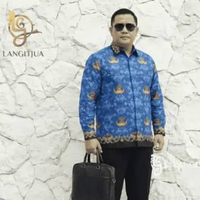 LANGITJUA - Baju Korpri Pria Size Jumbo | Kemeja ASN Pria Over Size | Seragam ASN Korpri Big Size 5X
