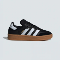 【adidas 愛迪達】休閒鞋 男鞋 女鞋 運動鞋 三葉草 SAMBA XLG OR 黑白 IE1379