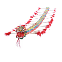1m-1.7m Dragon Kite Chinese Traditional Creative Design Decorative Kite Children Outdoor Fun Sports Toy Kites Supplies