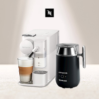 Nespresso 膠囊咖啡機 Lattissima one(瓷白色)咖啡機 Barista咖啡大師調理機 組合