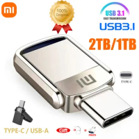 Xiaomi U Disk 2tb 1tb Usb 3.1 Type-c Interface 512gb 256gb 128gb Mobile Phone Computer Mutual Transmission Portable Usb Memory