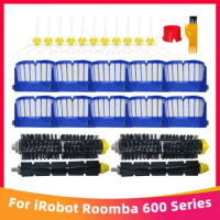 Compatible For iRobot Roomba 600 Series 605 671 692 630 631 650 651 655 660 585 595 680 Robot Vacuum Hepa Filter Main Side Brush