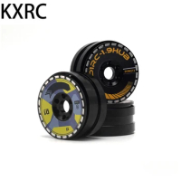 KXRC 2Pcs CNC Aluminum Alloy 1.9in Beadlock Wheel Rim for 1/10 RC Crawler Car Axial SCX10 90046 Traxxas TRX4 Defender RC4WD D90