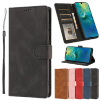 Classic Solid Color Phone Case For Oneplus 8 8T Pro Nord Card Slot Wallet Flip Business Leather For OnePlus8 Book Cover