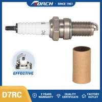 1PCS China Original Torch Resistor Motorcycle Spark Plug D7RC Replace for DR7EA for Suzuki Ozark 250 2002-2009