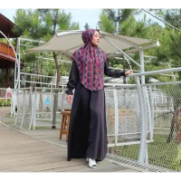 BELYANZA SYARI - Daifa Bergo Corak Jilbab Nyaman