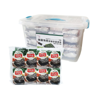 【韓味不二】韓國海苔超值手提禮盒(海青菜口味) 32入/盒
