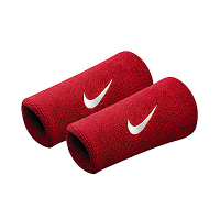 Nike Swoosh DW [NNN05601OS] 加長 護腕 腕帶 運動 打球 健身 吸濕 排汗 乾爽 2入 紅