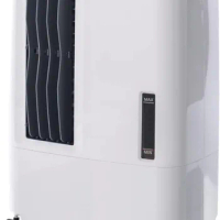 Indoor Portable Evaporative Cooler with Fan &amp; Humidifier for Living Room, Basement, Office, Play Area, Rooms Up to 100 Sq. Ft.