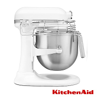 【KitchenAid】8Qt 商用升降式桌上型攪拌機 (3KSMC895TWH) 時尚白