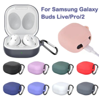 Silicone Case for Samsung Galaxy Buds Live/Buds Pro Buds 2 Case Anti-drop Shockproof Soft Case Galaxy Buds2 Buds Pro Live Cover