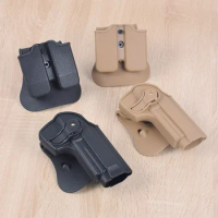 Tactical Weapon Gun Holster Belt Waist For Px4 M92 Airsoft Pistol Hunting Accessories Pistol Case Double Magazine Pouch