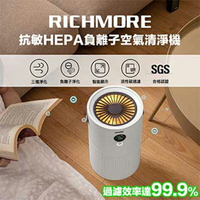 RICHMORE 抗敏HEPA負離子空氣清淨機 RM-0168