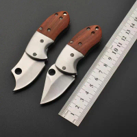 Portable outdoor pocket knife, camping folding knife, EDC utility knife, small folding knife for pac