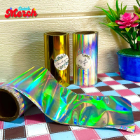 Foil Hot Stamping Meteran Hotprint 7,5cm x 5meter | Tersedia Hologram & Gold