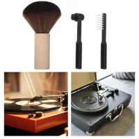3 Pieces Vinyl Records Cleaner Multifunctional Anti Static for Screens Phonographs Vinyl Records Car Interiors Furniture