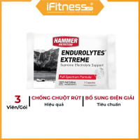 Viên Uống Điện Giải Hammer Nutrition Endurolytes Extreme 3 viên - Bổ Sung Điện Giải Ngăn Ngừa Chuột 