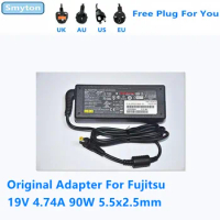 Original AC Adapter Charger For Fujitsu LIMITED 19V 4.74A 90W ADP-90BE C A13-090P1A Laptop Power Supply