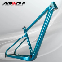 AIRWOLF 29er Carbon Mountain Bike Frame XC Boost 148mm Hardtail PF30 QR 142*12mm 135*9mm OEM Carbon Mtb Frameset