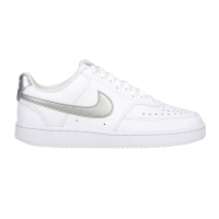 NIKE WMNS COURT VISION LOW女休閒鞋-經典 復古 慢跑 CD5434111 白銀