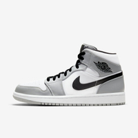 Nike Air Jordan 1 Mid [554724-092] 男 休閒鞋 運動 喬丹 球鞋 中高筒 穿搭 白灰黑