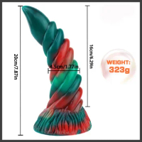 Multicolour Silicone Realistic Dildo Strong Suction Cup Dildo Prostate Massager Dragon Thick Dildo Anal Sex Toys for Women