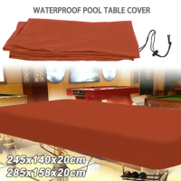 Billiard Table Cover Pool Snooker Dust Cover Furniture Waterproof Cover 210D Oxford Cloth Billiard Cover