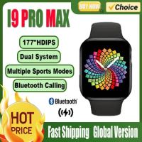 I9 Pro Max Series Smart Watch 7 Sports Fitness Smart Watch Customized dial Men and Women Bluetooth Call Gift for IOS and Android