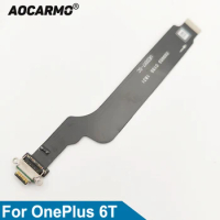 Aocarmo Type-C USB Charger Dock Charging Port Connector Flex Cable For OnePlus 6T