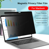 Magnetic Laptop Privacy Filter For MacBook Pro 13 2021 2020 2019 2018 compatible Macbook Air 13 Screen Protectors Film Removable