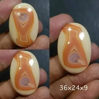 Natural Batu Akik Yaman Motif Gambar Kantong Semar Kristal Super Antik 1