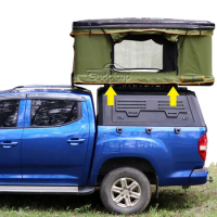 pickup truck waterproof camper Car Top Roof hard shell roof top tent for toyotas hilux dmax