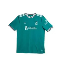 adidas Junior Liverpool Fc 25/26 Third Jersey Kids Sea Green [JV6468] 164 Sea Green