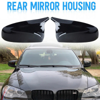 Nắp che gương chiếu hậu bên kiểu M cho BMW E70/E71 X6 (2007–2013), màu đen bóng
