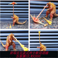 {可刷卡 打統編}2021電影SHM紅蓮哥斯拉大戰金剛哥吉拉怪獸之王可動手辦模型玩具