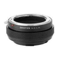 SHOTEN N.G-L.SL Adapter for Nikon G Mount Lens to Panasonic S1R/S1 S9 Sigma FP Leica TL/TL2/CL SL NG-LSL Lens Adapter